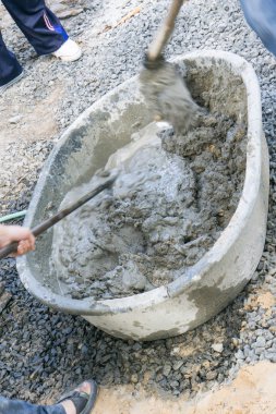 İnşaat için salver çimento karıştırma