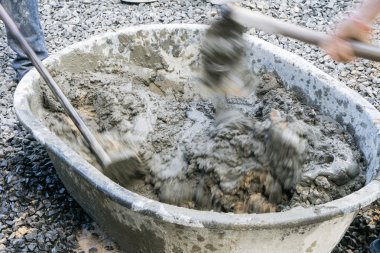 İnşaat için salver çimento karıştırma