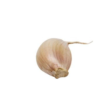 İzole bir sarımsak karanfil 
