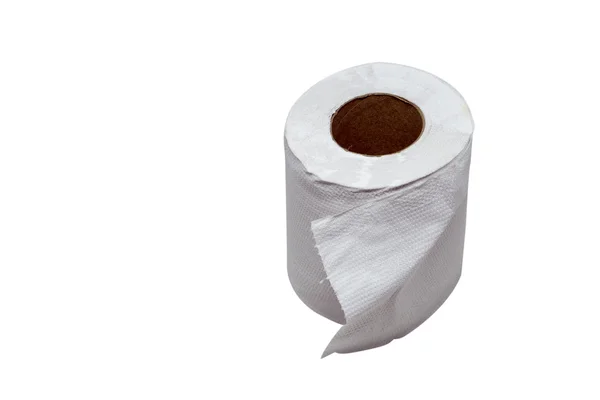 Close-up image of toilet paper studio isolated — Stock Photo, Image