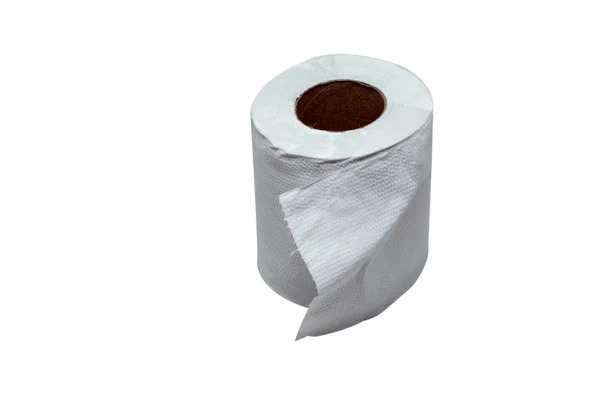 Close-up image of toilet paper studio isolated — Stock Photo, Image