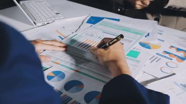 İş adamları toplantısı, beyin fırtınası konsepti