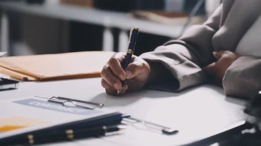 justice and law concept. male lawyer working in office. Legal law, advice and justice concept.