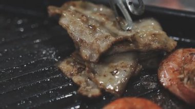 Wok 'ta Taze Karidesler Karıştır-Kızart - Profesyonel Deniz Ürünleri Pişirme