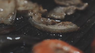 Wok 'ta Taze Karidesler Karıştır-Kızart - Profesyonel Deniz Ürünleri Pişirme