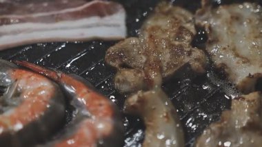 Wok 'ta Taze Karidesler Karıştır-Kızart - Profesyonel Deniz Ürünleri Pişirme