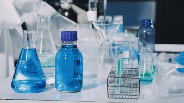 laboratuvar araştırma ve geliştirme kavramı.