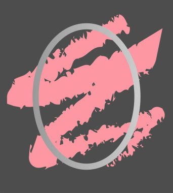 Grunge soyut arkaplan fırçası boya dokusu kare çerçevenin üzerinde akrilik felçli poster çizim vektörü. Kaba kağıt el boyalı vektör. Manşet, logo ve satış afişi için mükemmel tasarım.