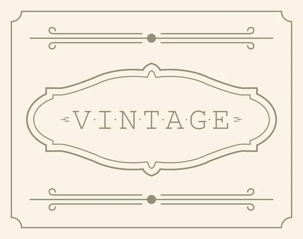 Molduras vintage decorativas bordas fundos retângulo proporções definido 5 vetor — Vetor de Stock