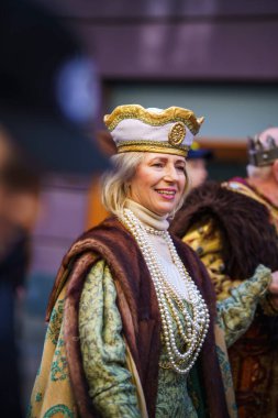 Poznan, Polonya - 8 Mart 2026: Vilnius Festivali, Polonya ve Litvanya 'nın koruyucu azizi Prens Aziz Casimir onuruna düzenlenen kutlamalarla ilgili Pozna' da gerçekleşti..
