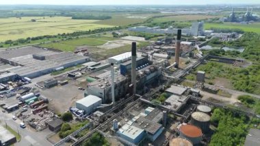 Ağır endüstriyel fabrikalar, kimyasal üretim, lojistik ve imalat için büyük altyapı, silo ve depolama, ağır mallar taşımacılığı Birleşik Krallık