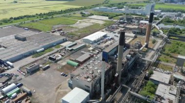 Ağır endüstriyel fabrikalar, kimyasal üretim, lojistik ve imalat için büyük altyapı, silo ve depolama, ağır mallar taşımacılığı Birleşik Krallık