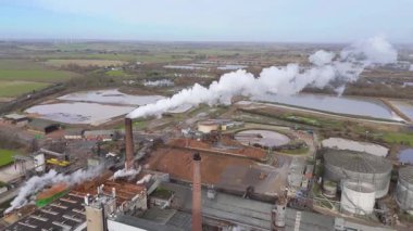 Ağır endüstriyel fabrikalar, kimyasal üretim, lojistik ve imalat için büyük altyapı, silo ve depolama, ağır mallar taşımacılığı Birleşik Krallık