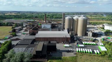 Ağır endüstriyel fabrikalar, kimyasal üretim, lojistik ve imalat için büyük altyapı, silo ve depolama, ağır mallar taşımacılığı Birleşik Krallık