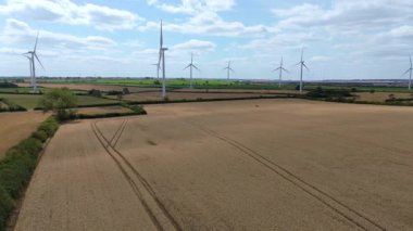 Rüzgar türbinleri, yenilenebilir enerji üretimi ve sürdürülebilir enerji kaynakları, İngiltere 'de kırsal alanlar