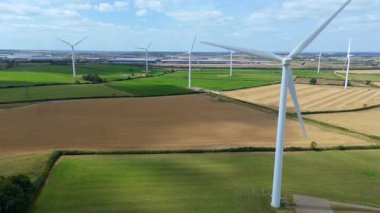 Rüzgar türbinleri, yenilenebilir enerji üretimi ve sürdürülebilir enerji kaynakları, İngiltere 'de kırsal alanlar