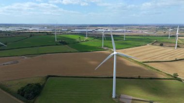 Rüzgar türbinleri, yenilenebilir enerji üretimi ve sürdürülebilir enerji kaynakları, İngiltere 'de kırsal alanlar