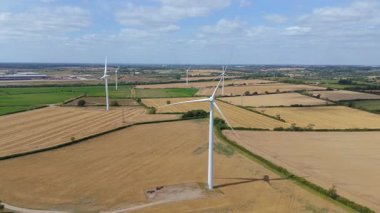 Rüzgar türbinleri, yenilenebilir enerji üretimi ve sürdürülebilir enerji kaynakları, İngiltere 'de kırsal alanlar