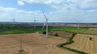 Rüzgar türbinleri, yenilenebilir enerji üretimi ve sürdürülebilir enerji kaynakları, İngiltere 'de kırsal alanlar