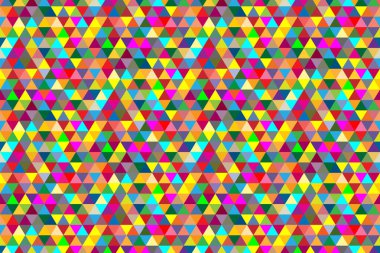 Üçgenler tesselleme şablonuna göre dizilmiştir.