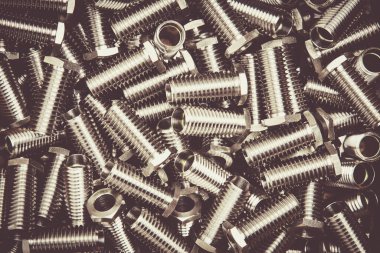 Mekanize metal parçaları seti