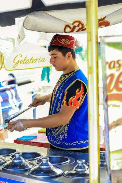 Cappadocië Turkije September 2020 Dagelijks Leven Van Toeristische Turkse Stad — Stockfoto