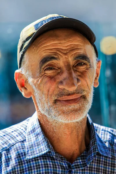 Cappadocië Turkije April 2021 Lokale Bevolking Oude Man Jonge Jongen — Stockfoto