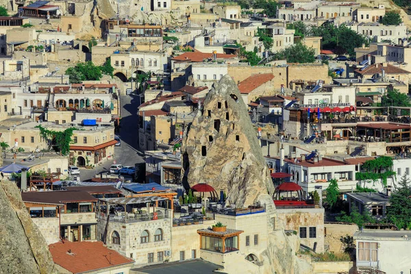 Capadócia Turquia Abril 2021 Nice View Old Turkish City Streets — Fotografia de Stock