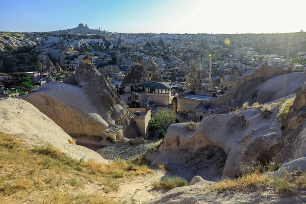 Famous Cave Houses Cappadocia Turkey — Stock Photo, Image