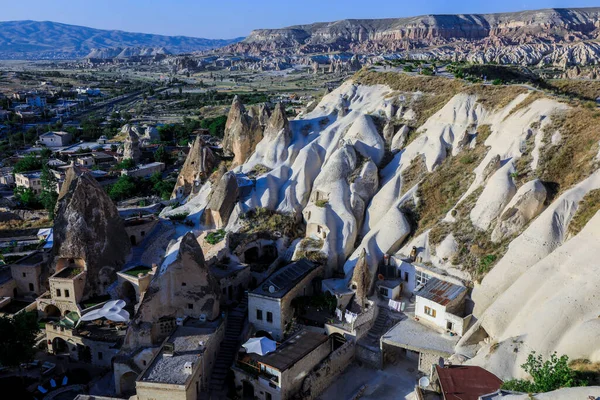 Famous Cave Houses Cappadocia Turkey — Stock Photo, Image