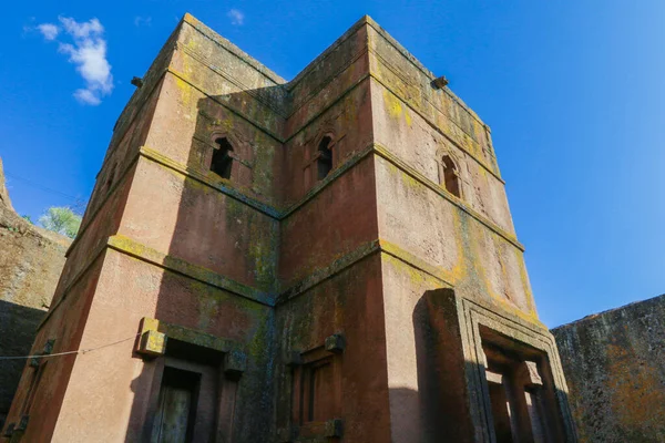 Main View Church Saint George One Many Churches Hewn Rocky — Stock Photo, Image