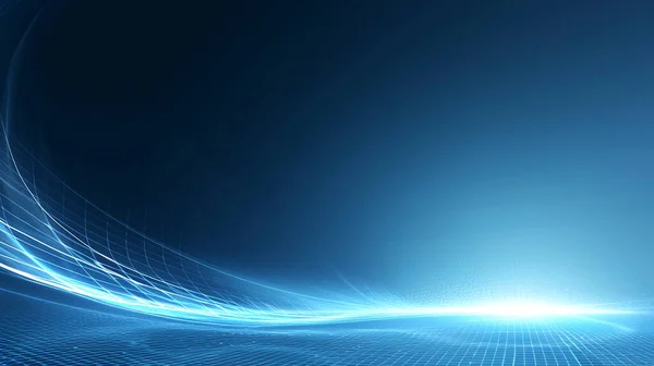 Mavi teknoloji arka plan tasarımı