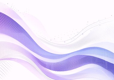 Noktalı soyut dalga arkaplanı