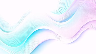 Soyut mor ve lavanta katmanlı dalgalar, parlak çizgiler, noktalama desenleri, ve dağınık beyaz noktalar, yumuşak, ruhani bir arkaplan oluşturur.