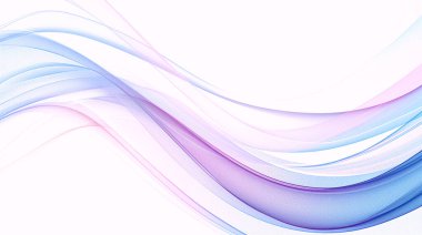 Mor, lavanta ve beyaz tonlarında, yarım tonlu nokta desenleri ve gradyan etkileri olan akıcı katmanlı kağıt kesim dalgaları içeren modern soyut arka plan.