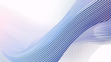 Dalgalanan dalgalar ve kıvrımlı çizgiler içeren soyut sıvı arkaplan. Derinlemesine mor ve menekşeden açık pembe ve beyaz renge geçiş.