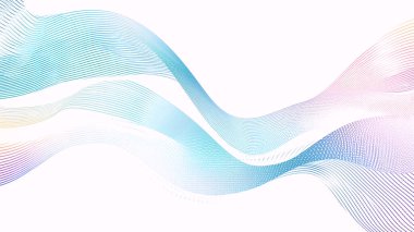 Grafik elementler, yarım ton desenleri, ince çizgiler, ızgaralar ve parıldayan yıldızlarla kaplı sıvı mor ve beyaz dalgalı şekillerin soyut vektör arkaplanı.