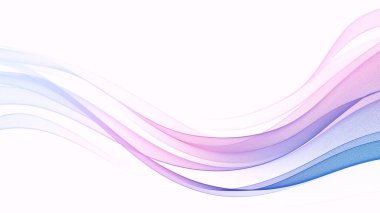 Akan lavanta ve mor dalgalar, çizgiler ve yarım ton nokta desenli soyut vektör arkaplanı, merkezi beyaz kopya alanı olan sıvı, dinamik bir çerçeve oluşturur..