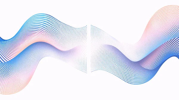 Tüylü beyaz kümülüs bulutlarıyla dolu berrak mavi gökyüzüne karşı serpiştirilmiş tanecikli, tozlu bir desenle dijital olarak yapılmış canlı gökkuşağı..