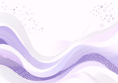 Dalgalarla soyut arkaplan