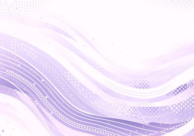 Açık pembe, daireli sarı vektör şablonu, çizgileri.