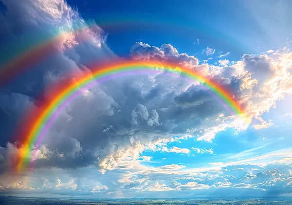 Gökyüzünde gökkuşağı