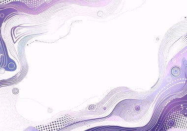 Canlı beyaz bir ton içeren sanatsal grafik tasarımı.