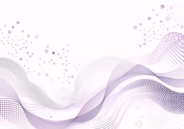 Canlı beyaz bir ton içeren sanatsal grafik tasarımı.