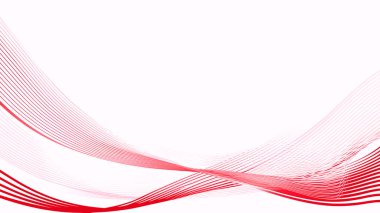 vektör kırmızı dalga arkaplanı