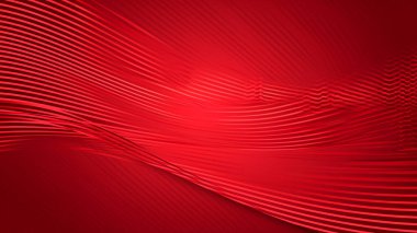 kırmızı dalga arkaplanı çizgiler ve dalgalarla
