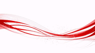 Dalgalarla soyut arkaplan