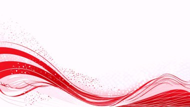 kırmızı soyut arkaplan. dalga.