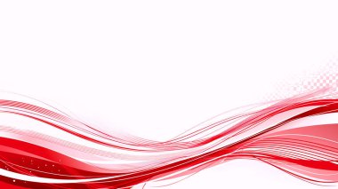 Soyut kırmızı ve beyaz arkaplan. Vektör illüstrasyonu