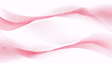 Soyut dalga arkaplanı. Vektör çizimi. pembe dalga